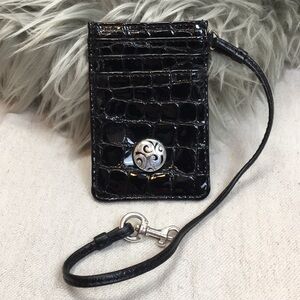Brighton Faux Aligator ID Card holder